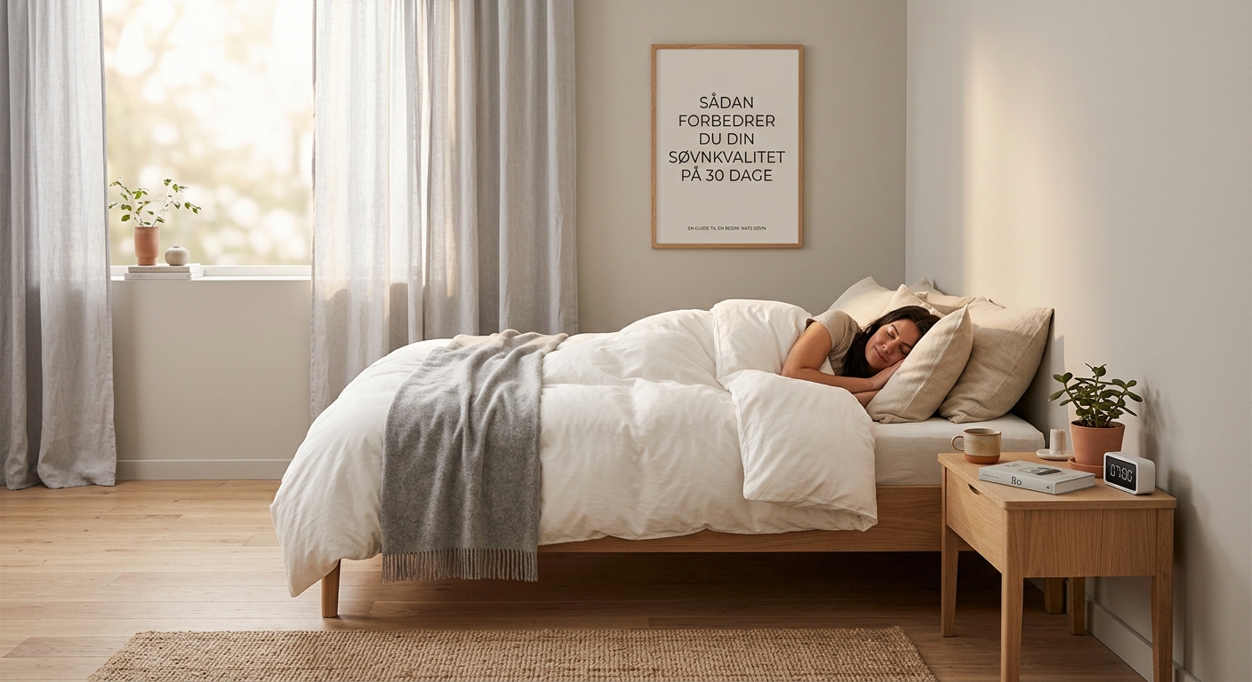 Sådan forbedrer du din søvnkvalitet på 30 dage - Illustration 1