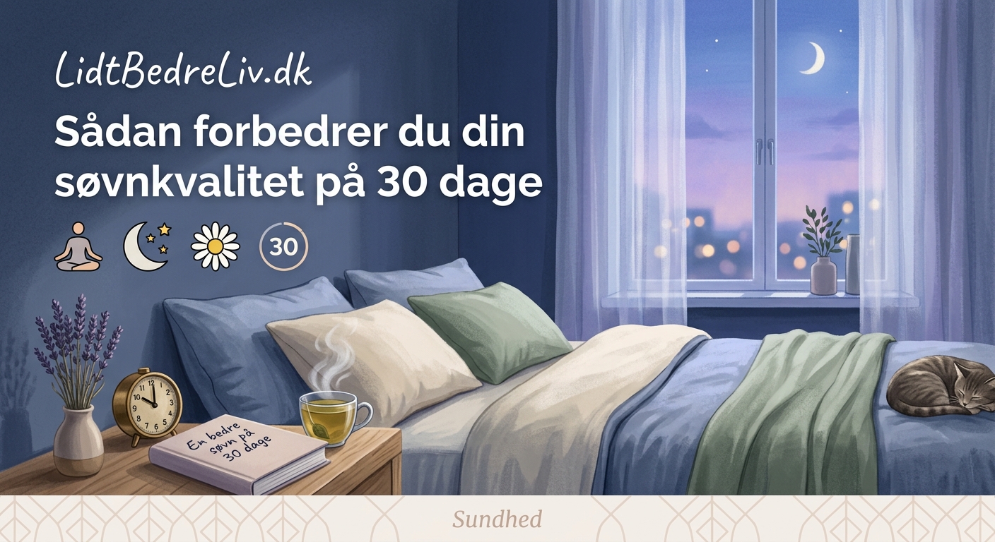 Sådan forbedrer du din søvnkvalitet på 30 dage - Illustration 2