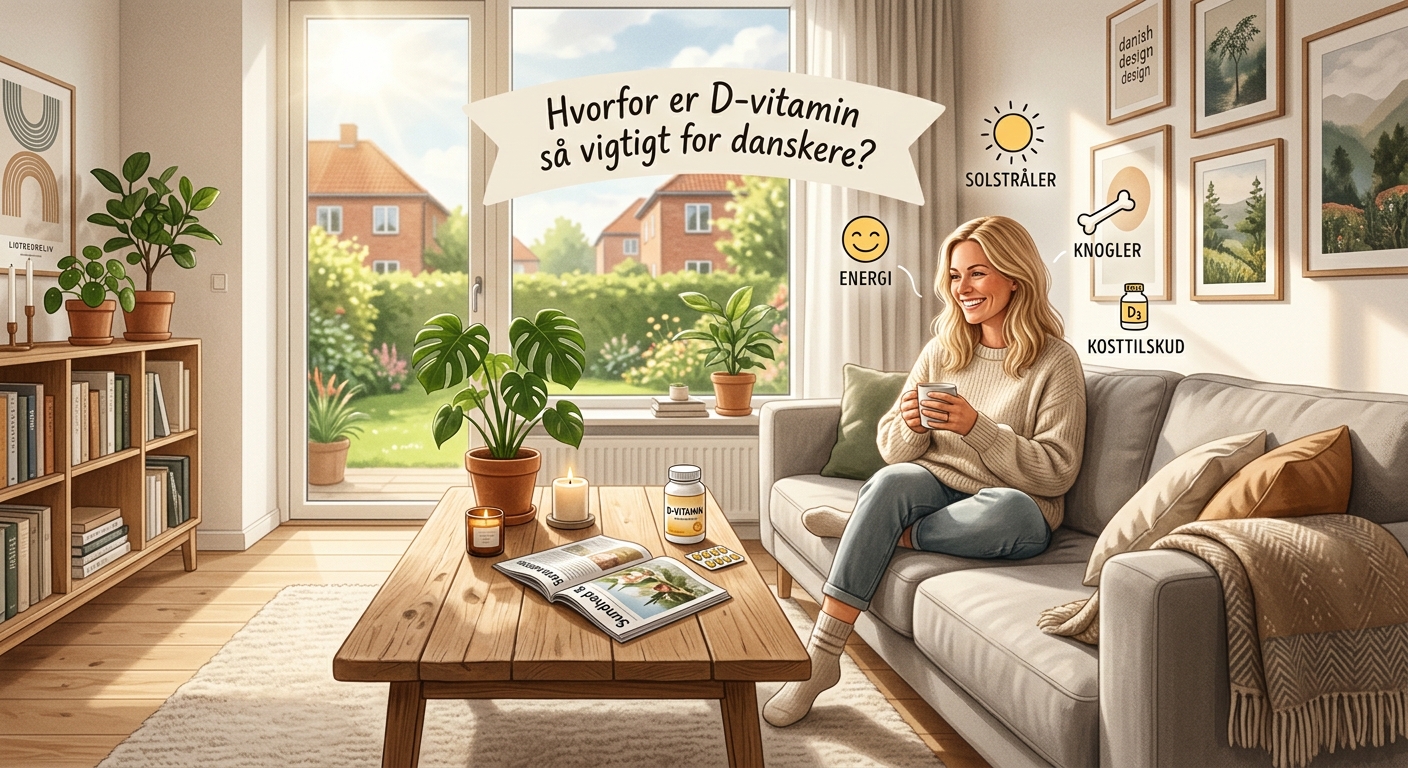 Hvorfor er D-vitamin så vigtigt for danskere? - Illustration 1
