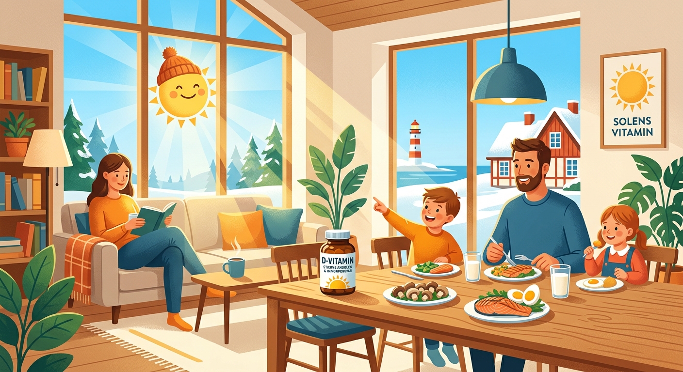 Hvorfor er D-vitamin så vigtigt for danskere? - Illustration 2
