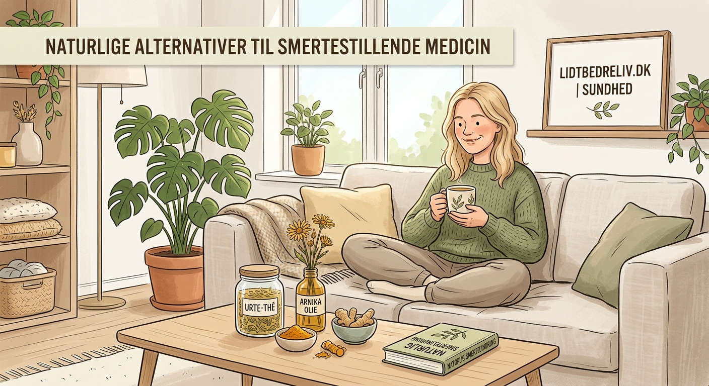 Naturlige alternativer til smertestillende medicin - Illustration 1