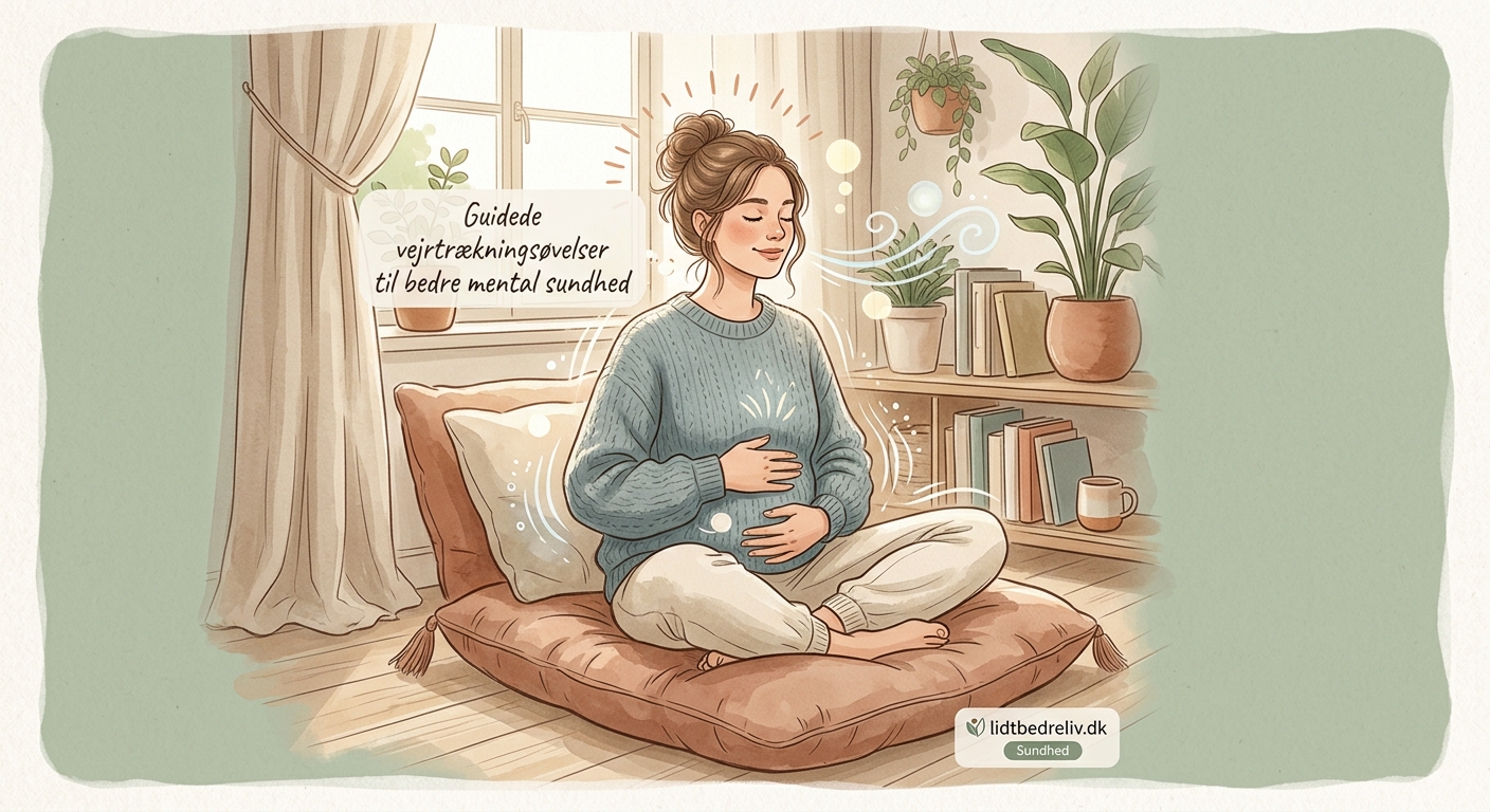 Guidede vejrtrækningsøvelser til bedre mental sundhed - Illustration 2