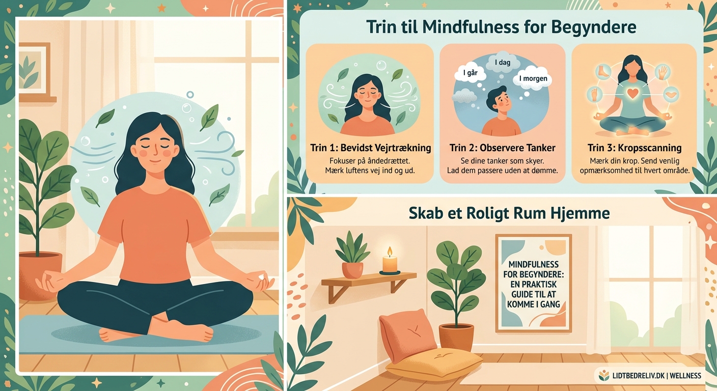 Mindfulness for begyndere: En praktisk guide til at komme i gang - Illustration 2