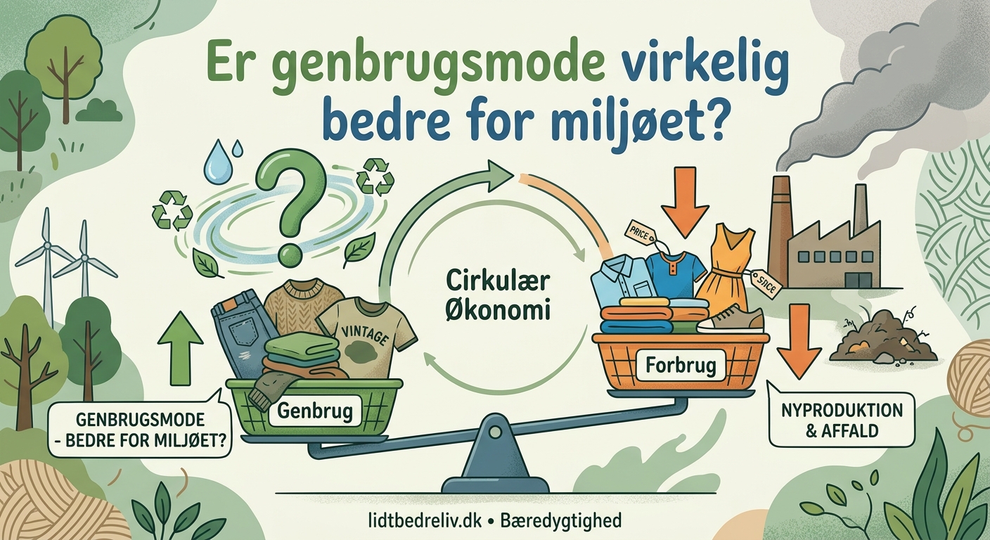 Er genbrugsmode virkelig bedre for miljøet? - Illustration 1
