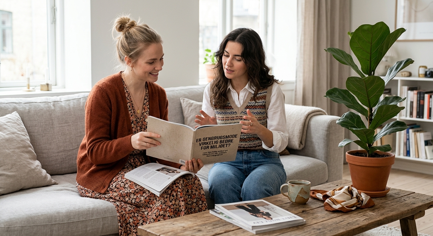 Er genbrugsmode virkelig bedre for miljøet? - Illustration 2