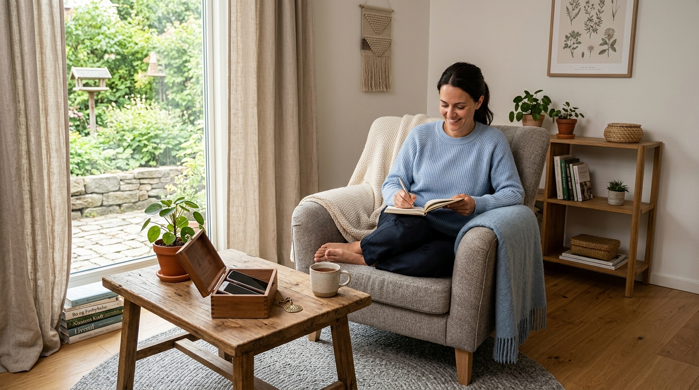 Digital detox: Guide til at tage en pause fra skærmene - Illustration 1