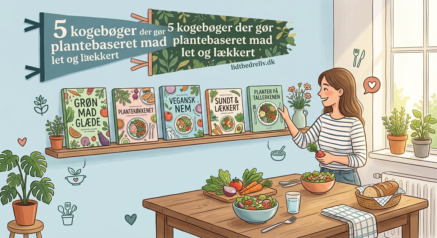 5 kogebøger der gør plantebaseret mad let og lækkert - Illustration 1