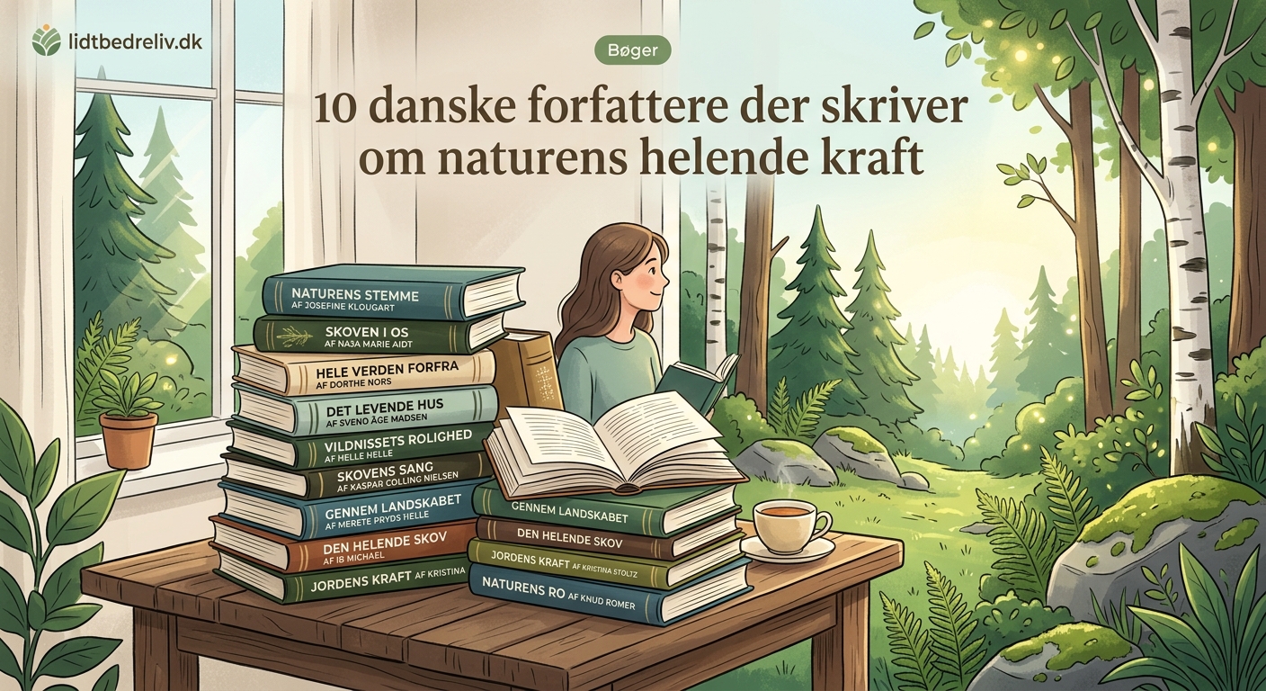 10 danske forfattere der skriver om naturens helende kraft - Illustration 1