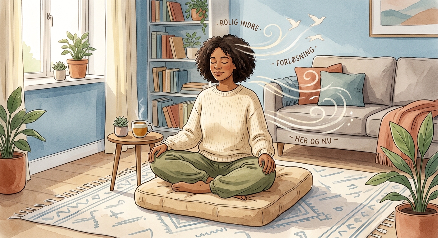 Den ultimative guide til at komme i gang med meditation – også selvom du er rastløs - Illustration 1