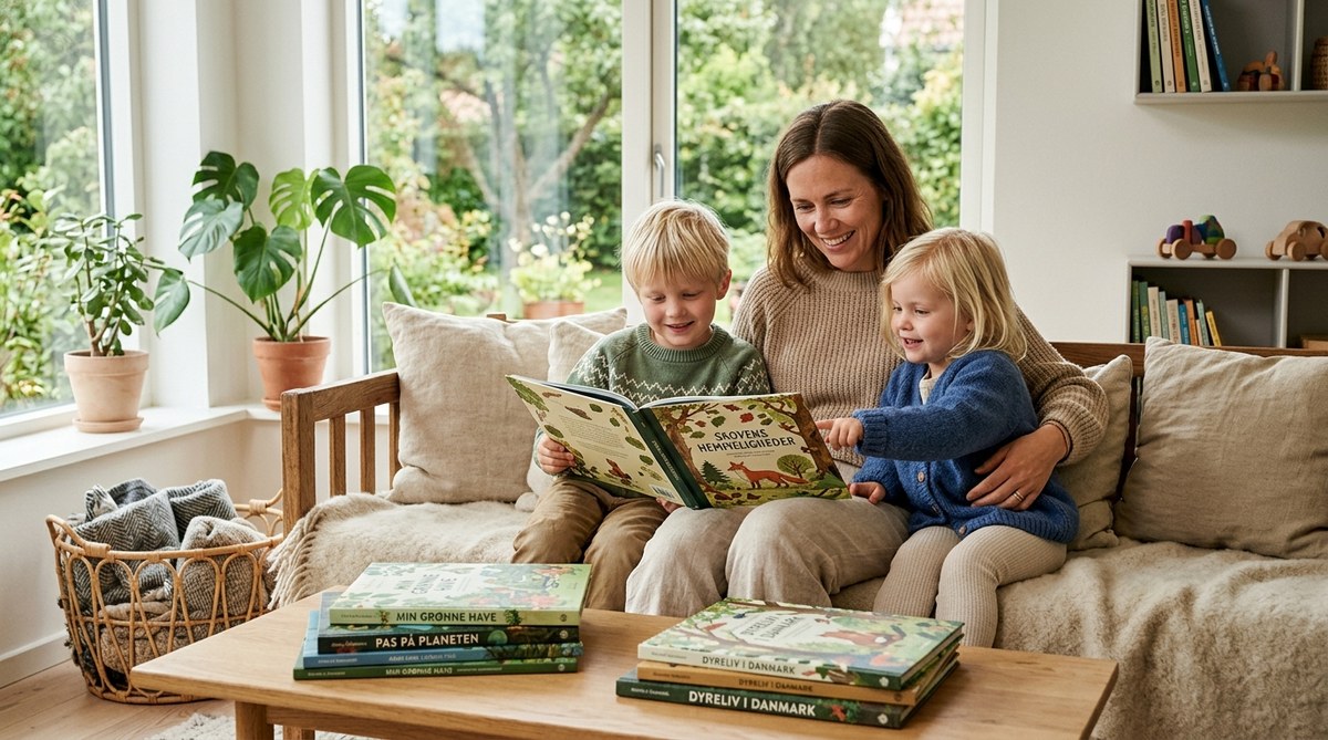 Børnebøger om natur og bæredygtighed der inspirerer hele familien