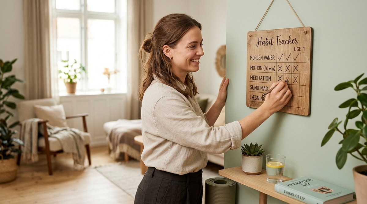Hvordan skaber du gode vaner der rent faktisk holder?