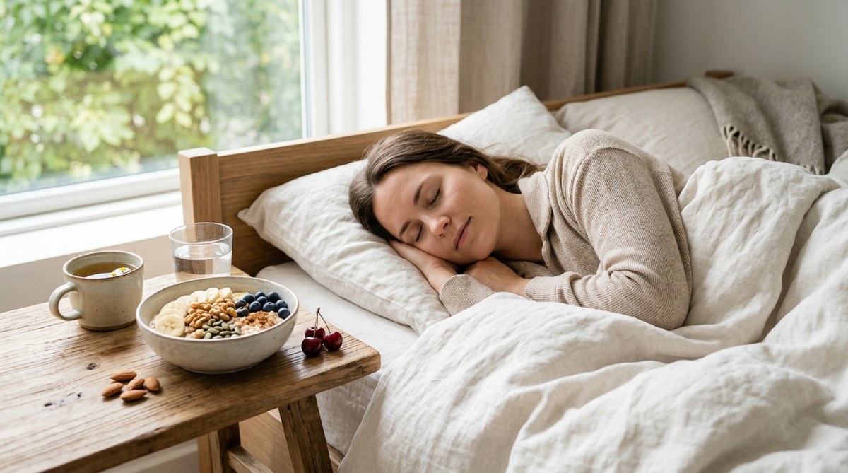 Hvad skal du spise for at sove bedre om natten?
